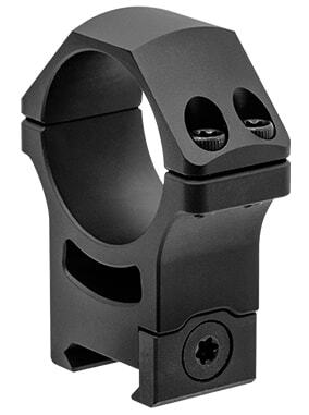 Colliers UTG 34 mm haut Picatinny double serrage aluminium