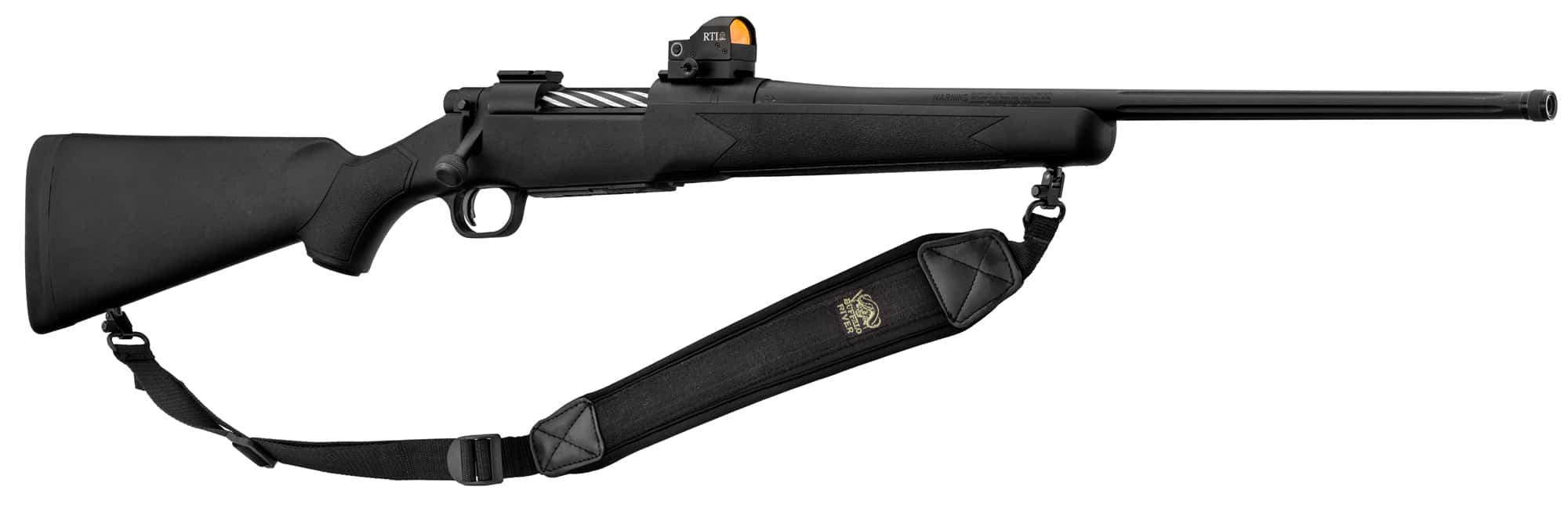 Carabine MOSSBERG Patriot cal. .30-06 Pack point rouge RTI + bretelle