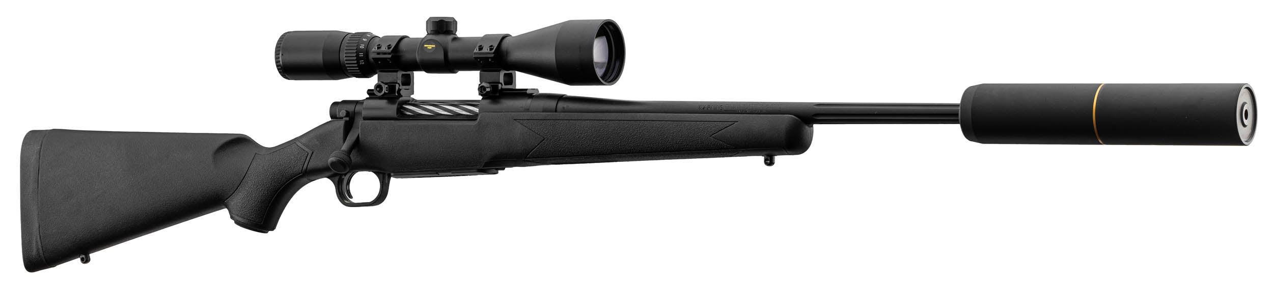 Carabine MOSSBERG Patriot cal. .30-06 Pack lunette 4-12x50 + monoculaire nocturne PARD NV009 + modérateur