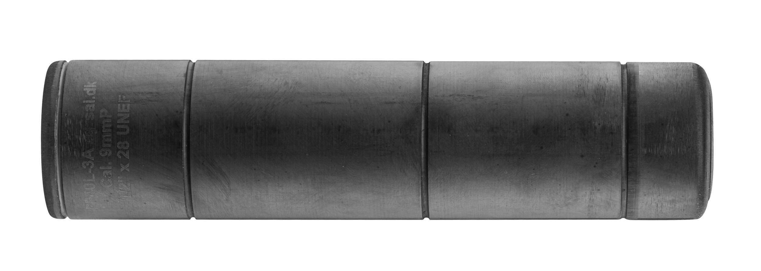 Silencieux SAI cal. 9x19 mm pour AR9 montage direct 1/2x28 ou 1/2x36