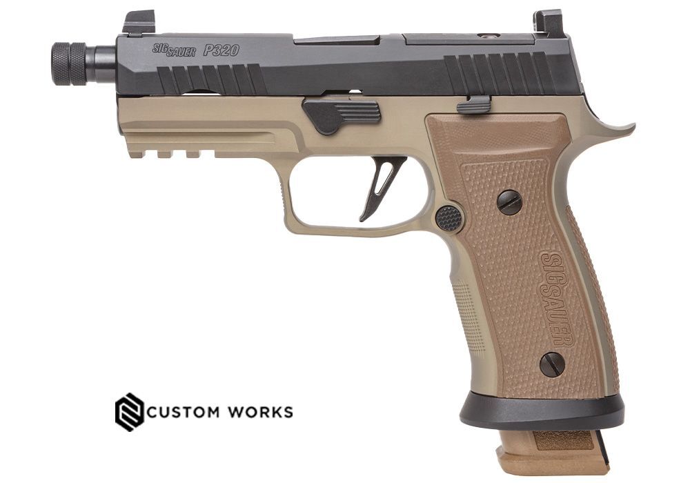 Pistolet SIG SAUER P320 AXG Combat Limited Edition cal.9x19 21 coups FDE Optic Ready
