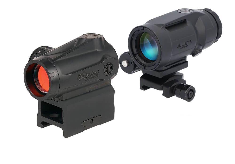 Combo point rouge SIG SAUER ROMEO MSR GEN II 2 MOA + Magnifier JULIET 3 Micro