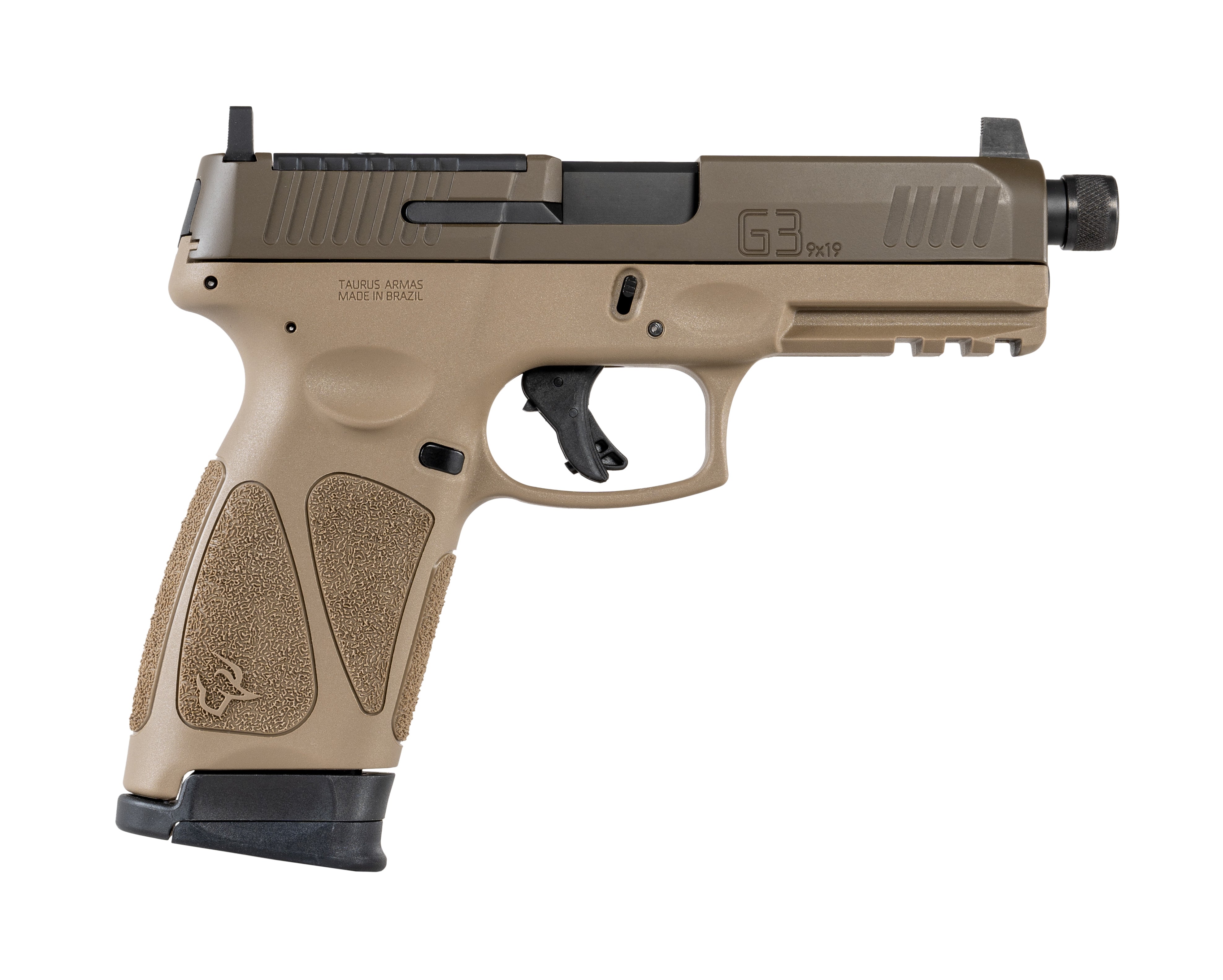 PISTOLET TAURUS G3 TACTICAL FDE 9X19