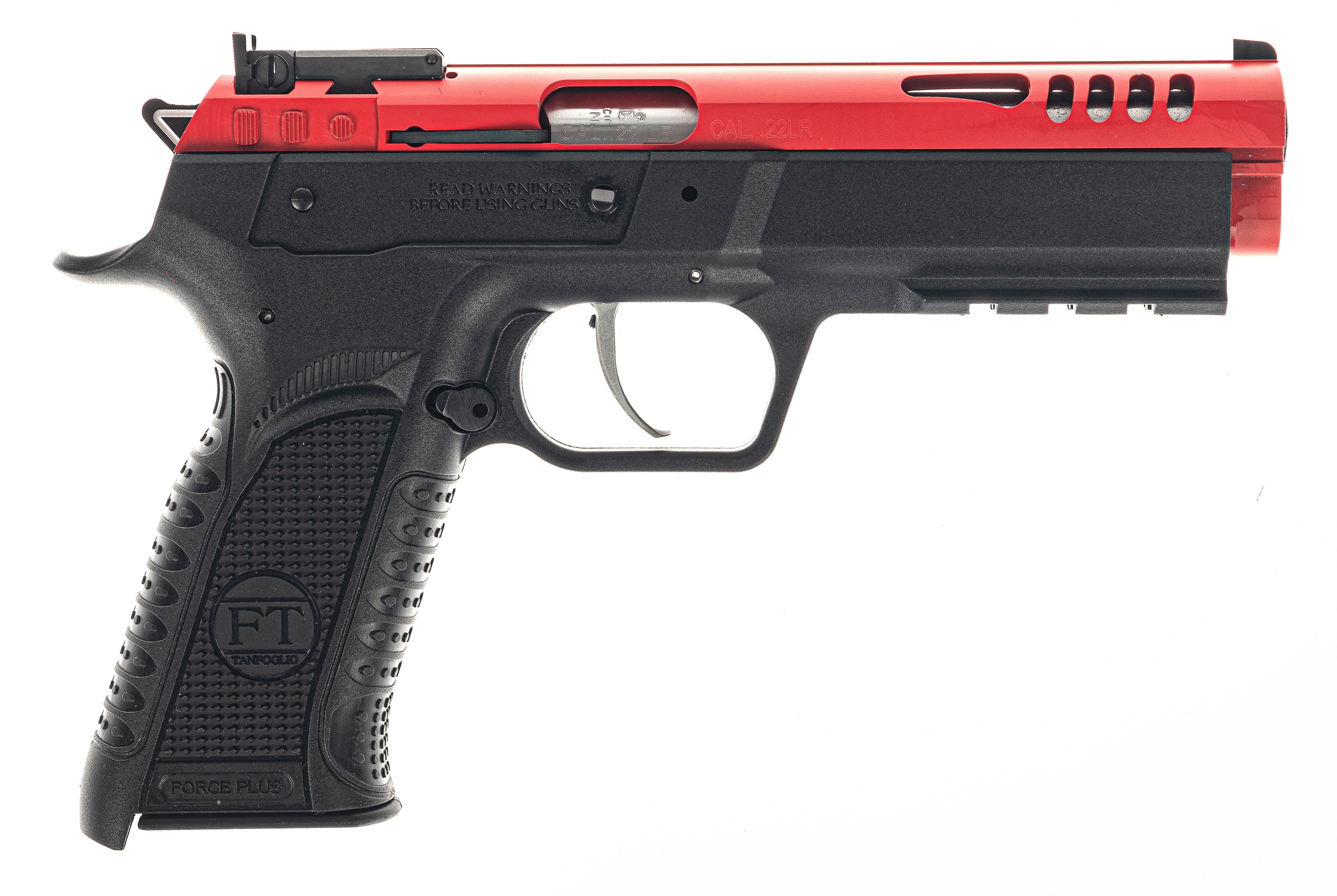 Pistolet Tanfoglio Force 22L Rouge – Calibre .22 LR