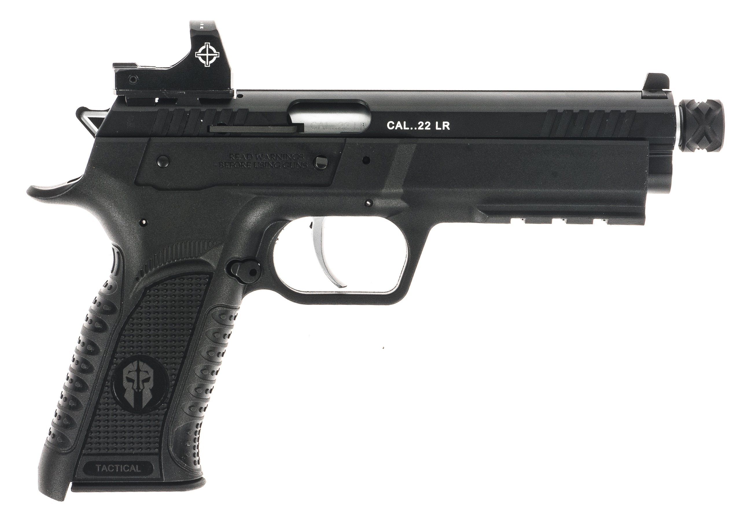 Pistolet TANFOGLIO Force 22L Tactical Optic Ready Cal. .22 LR Canon 5,7