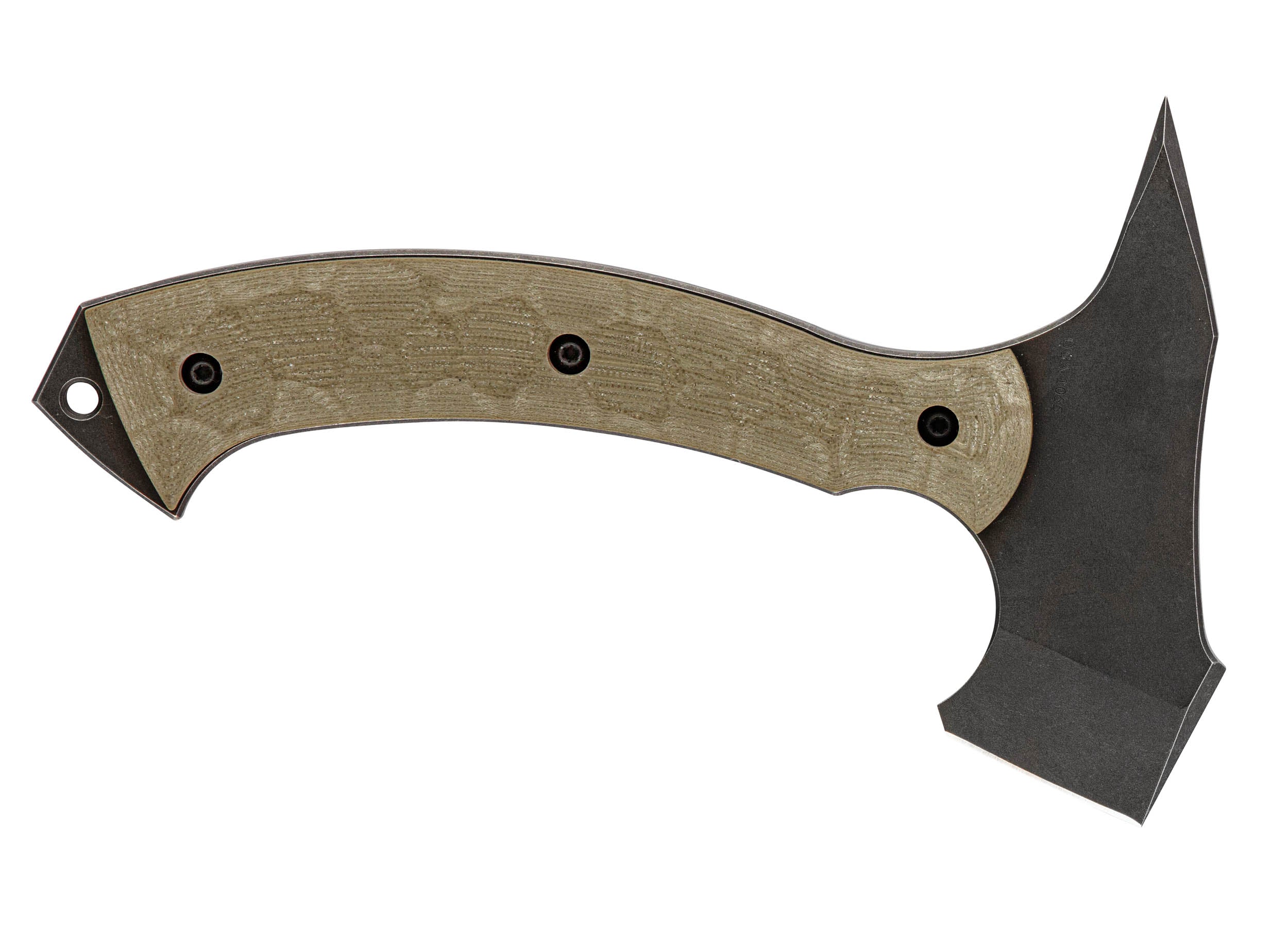 Tomahawk tactique TOOR KNIVES F13 Tommy Covert Green