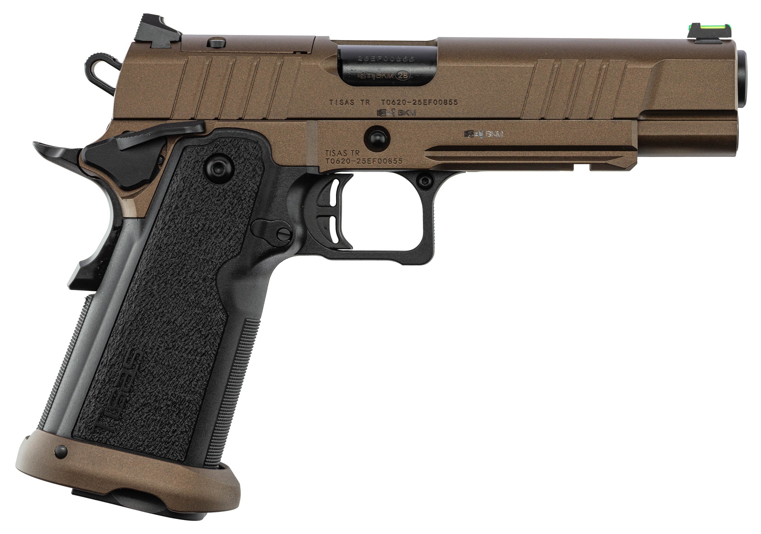 Pistolet TISAS 2011 DS Duty Bronze Bull Barrel cal. 9x19 mm Optic Ready