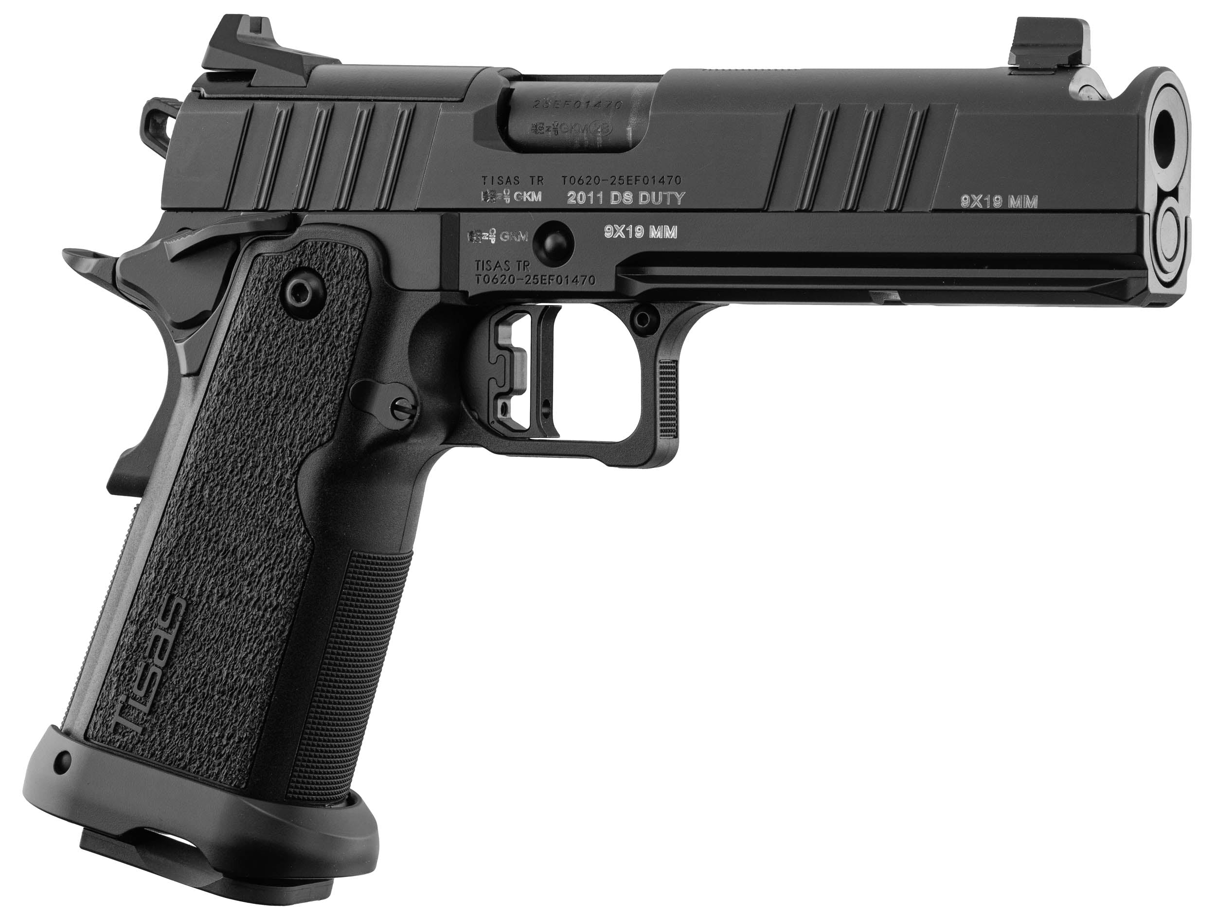 Pistolet TISAS 2011 Duty Bull Barrel COMP cal. 9x19 Optic Read
