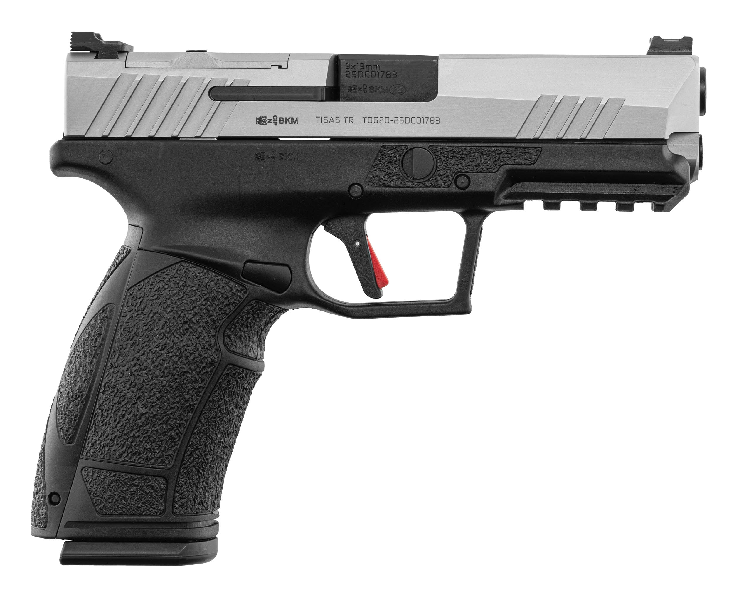 Pistolet TISAS PX-9 Duty Gen 3 cal. 9x19 mm Optic Ready bicolore inox