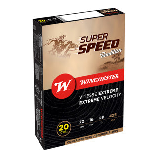 Lot de 600 cartouches WINCHESTER Super Speed G3 20/70 28 g plomb n°4 – Bourre à jupe