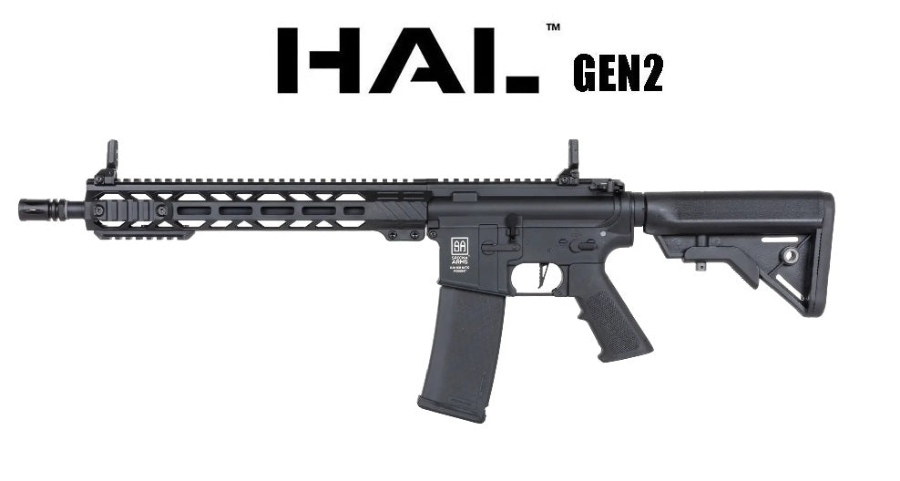 Réplique airsoft AEG SPECNA ARMS SA-F09 FLEX Gen.2 BLDC HAL ETU 6 mm Noire