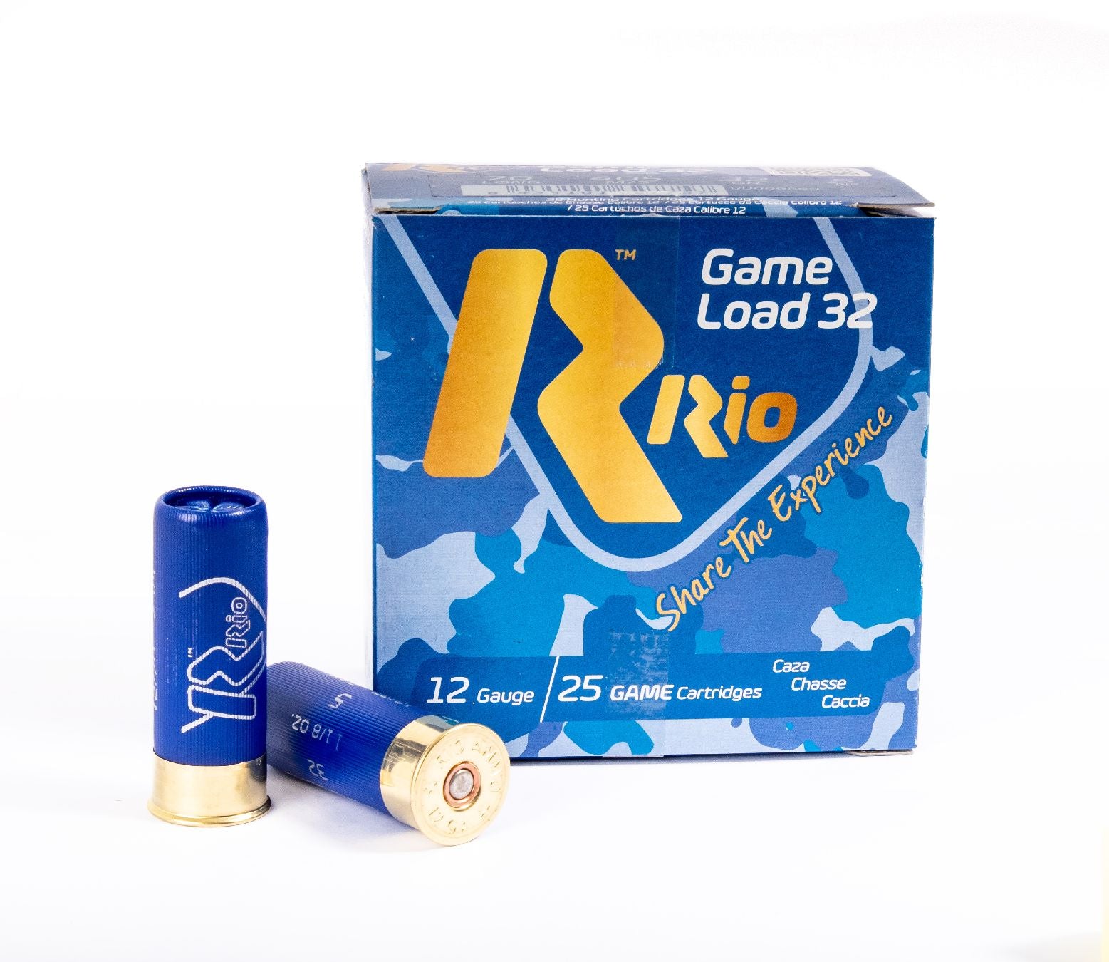 Cartouches RIO Game Load 32 12/70 32 g plomb n°7 bourre à jupe – Lot de 500 cartouches