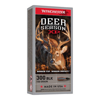MUNITIONS WINCHESTER DEER SEASON XP .300 BLACKOUT 150 GR – LOT DE 180 CARTOUCHES