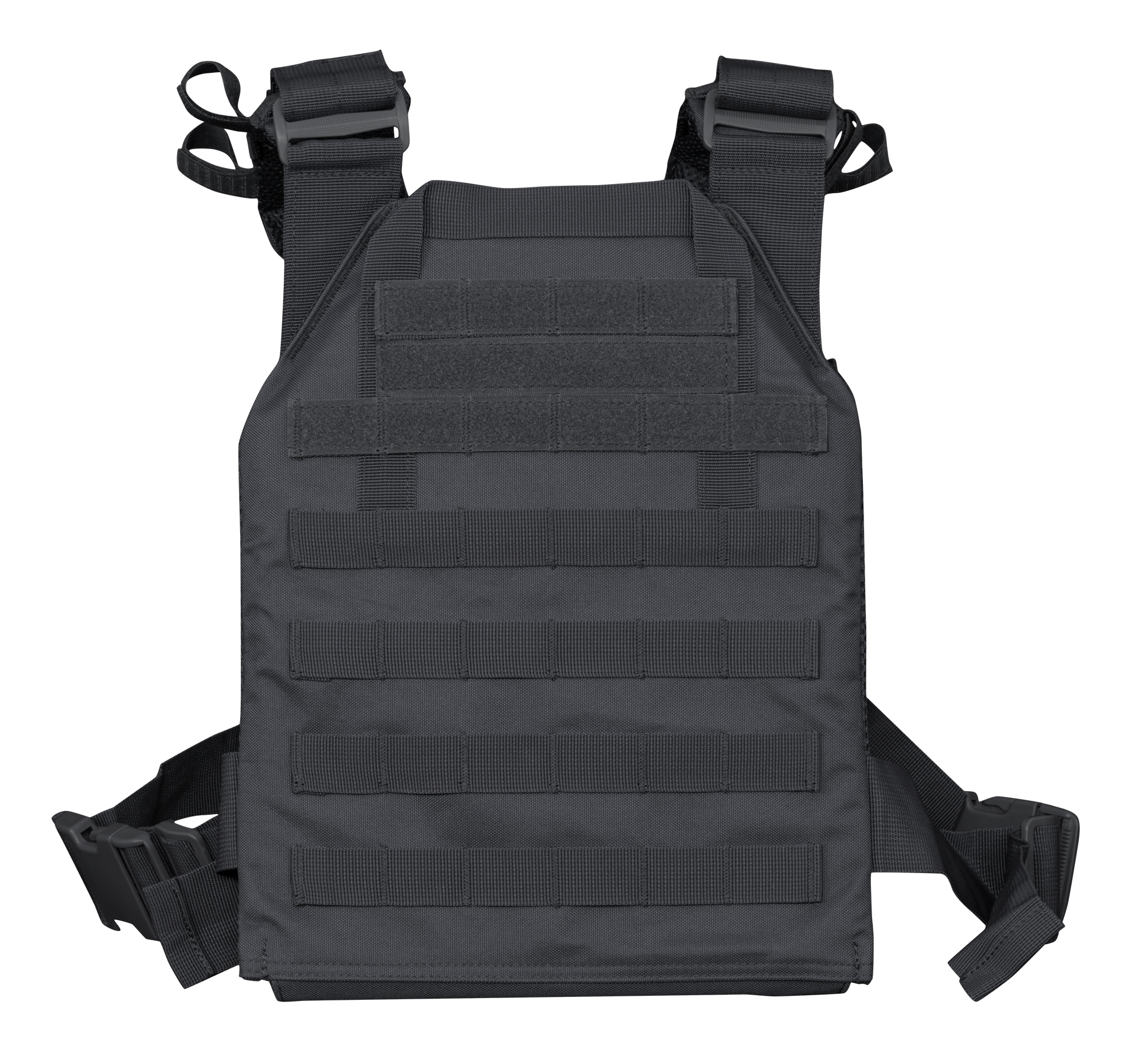Veste tactique TACTICAL OPS Light Armor 600D Noire MOLLE réglable