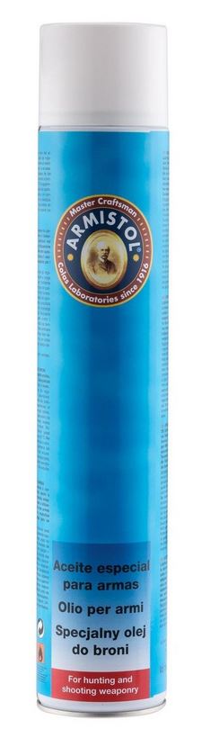 ARMISTOL – Lot de 5 Huiles Aérosol pour Armes – 750 ml