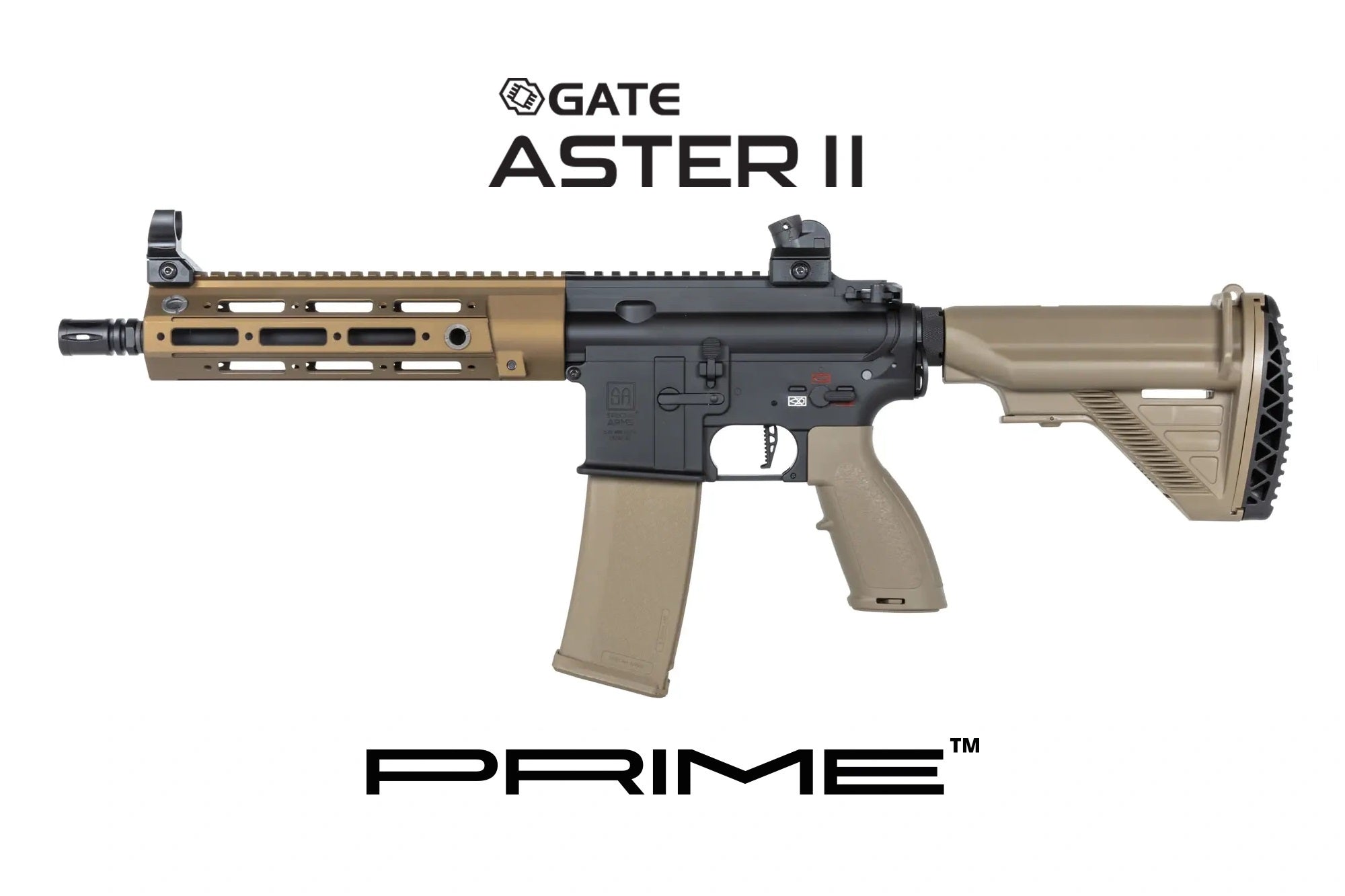 Réplique airsoft SPECNA ARMS SA-PH23 PRIME ASTER II Brushless Bronze AEG 6 mm