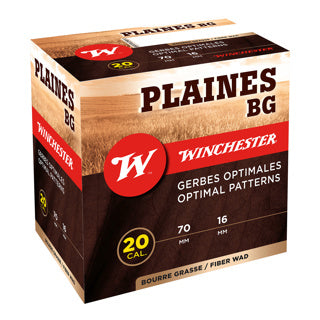 Lot de 625 cartouches WINCHESTER PLAINE 20/70 28 g plomb n°9 – Bourre grasse