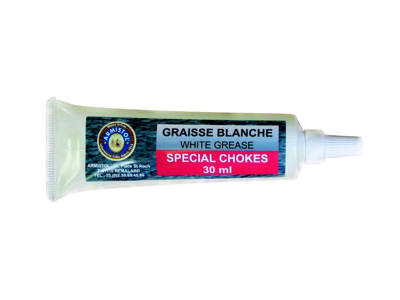 Armistol – Lot de 10 graisses blanches spéciales chokes pour fusils – Tubes 30 ml