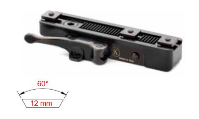 CONTESSA Montage Amovible 12 mm pour Rail Swarovski
