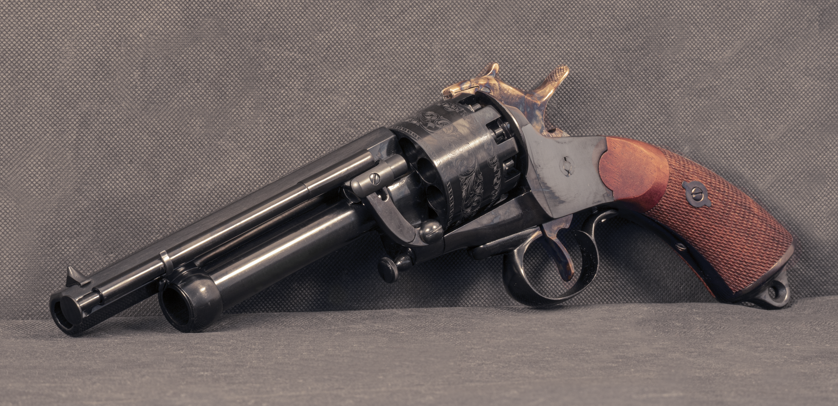 REVOLVER À POUDRE NOIRE PIETTA LEMAT NAVY 6.75