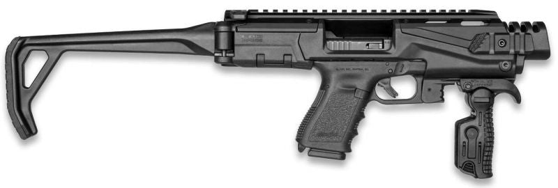 Crosse Pliante FAB DEFENSE KPOS Scout Noire pour Pistolets GLOCK