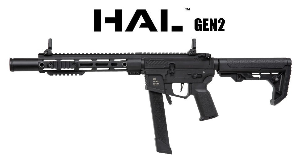Réplique airsoft AEG SPECNA ARMS SA-FX02 FLEX Gen.2 BLDC HAL ETU Brushless noire 6 mm