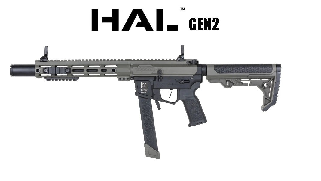 Réplique airsoft AEG SPECNA ARMS SA-FX02 FLEX Gen.2 BLDC HAL ETU 6 mm Olive