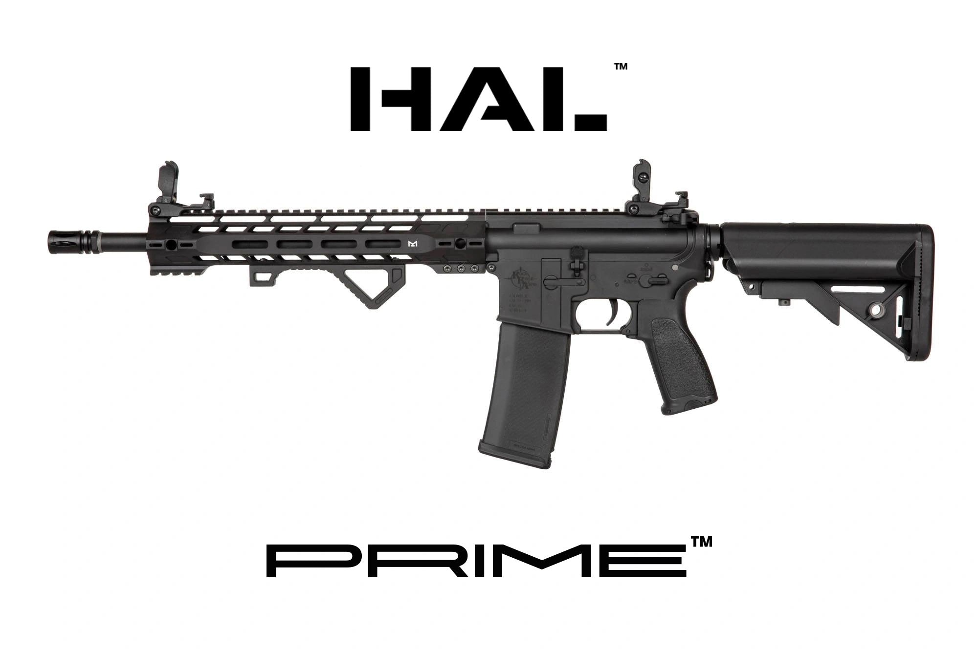 Réplique airsoft AEG SPECNA ARMS RRA SA-P14 PRIME BLDC HAL ETU Brushless noire 6 mm