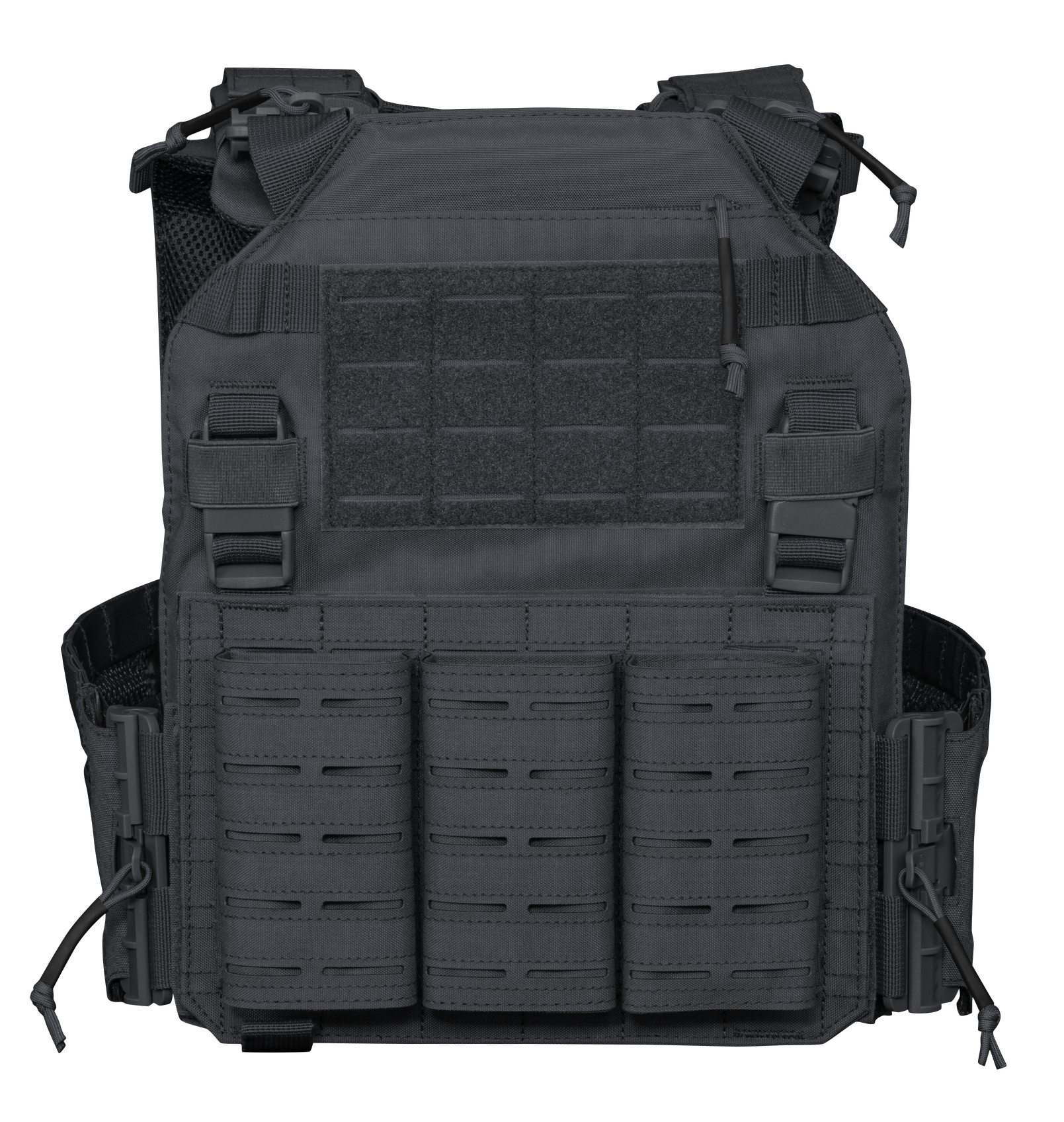 Gilet porte-plaques TACTICAL OPS Quick Detach 600D Noir