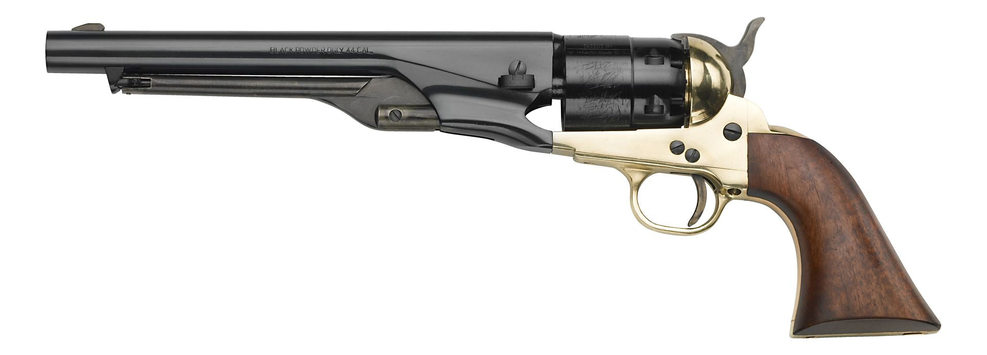 REVOLVER À POUDRE NOIRE PIETTA 1860 ARMY LAITON 8