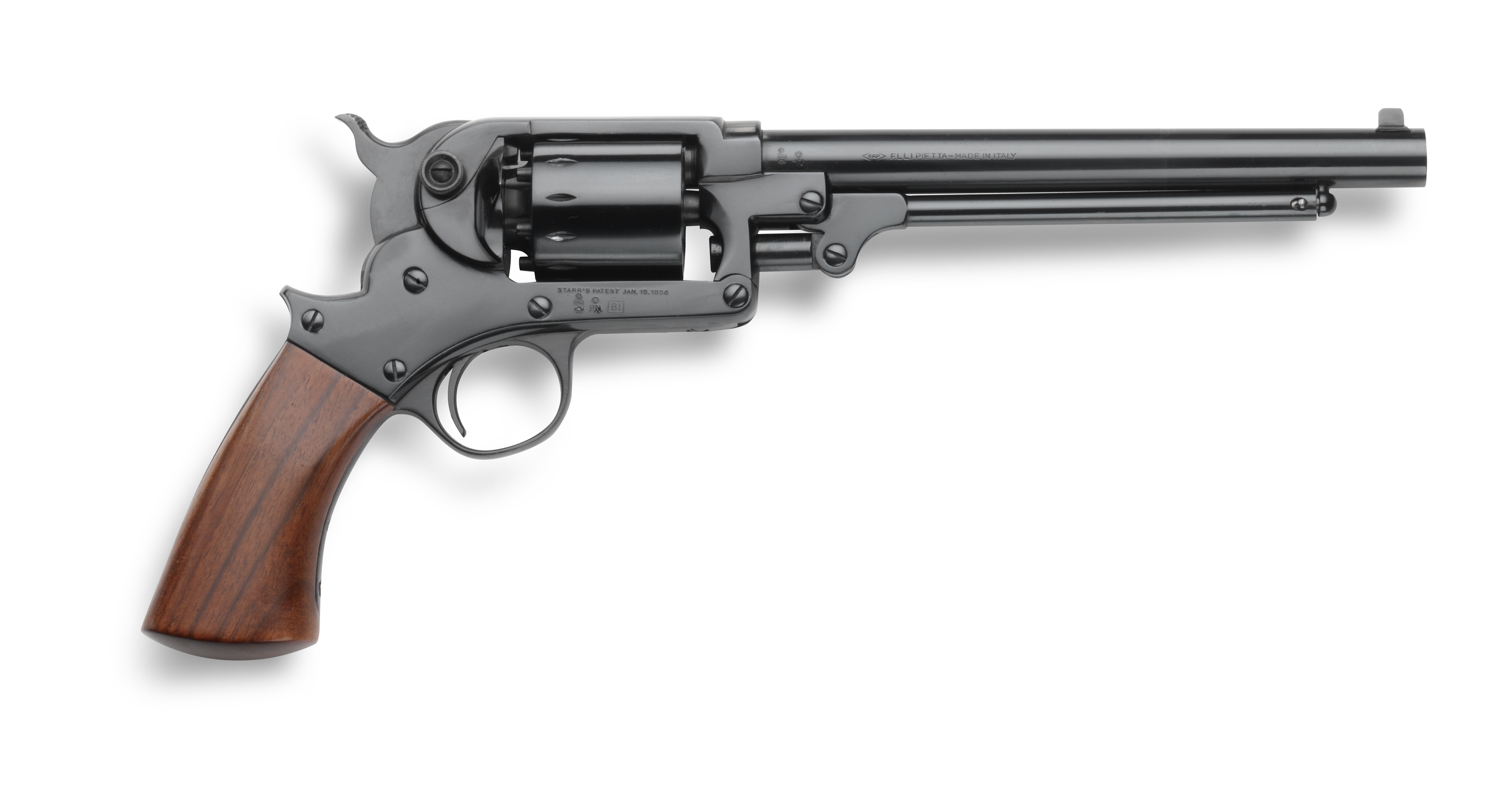 Revolver poudre noire PIETTA 1863 Starr Army Single Action .44 PN