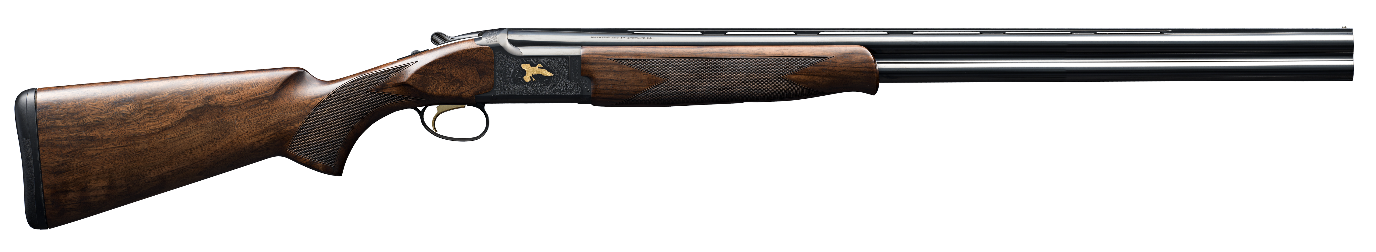 Fusil superposé BROWNING B525 Hunter Black Gold calibre 12/76 canon 71 cm Inv+ E25