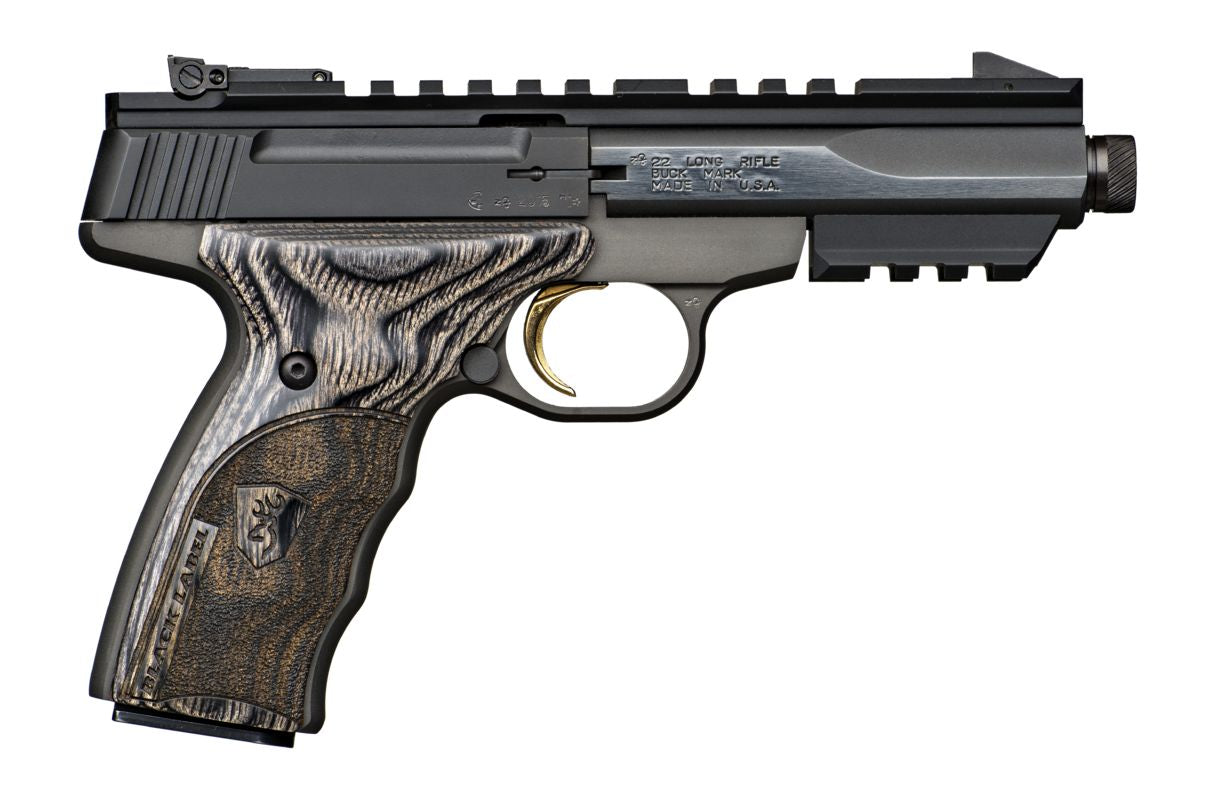 Pistolet BROWNING Buck Mark Micro Contour Black Label .22 LR – Canon Fileté