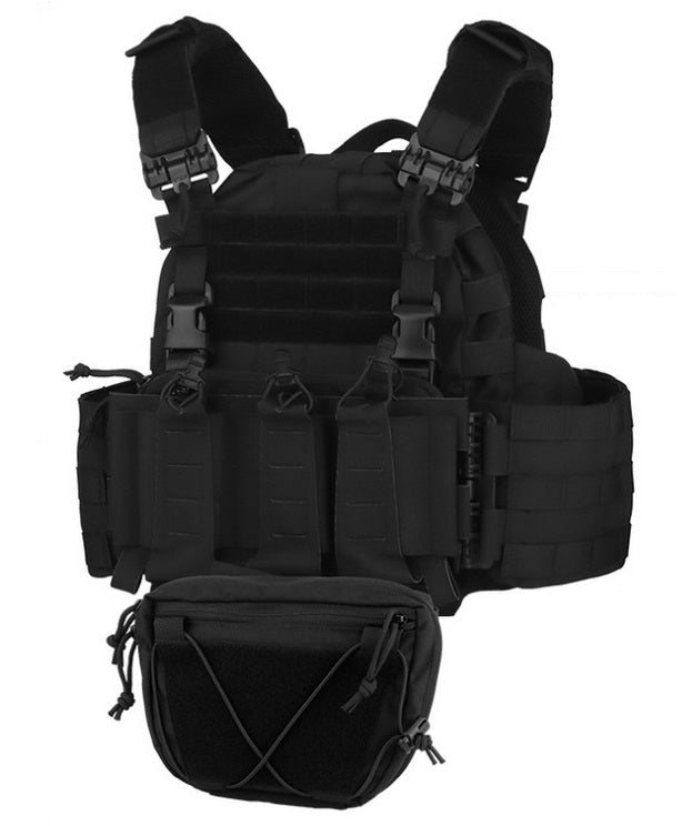 Gilet porte-plaques TACTICAL OPS ARC System Noir