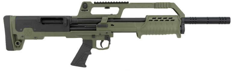 Fusil à pompe HATSAN Escort BullTac Vert OD cal. 12/76 canon 24