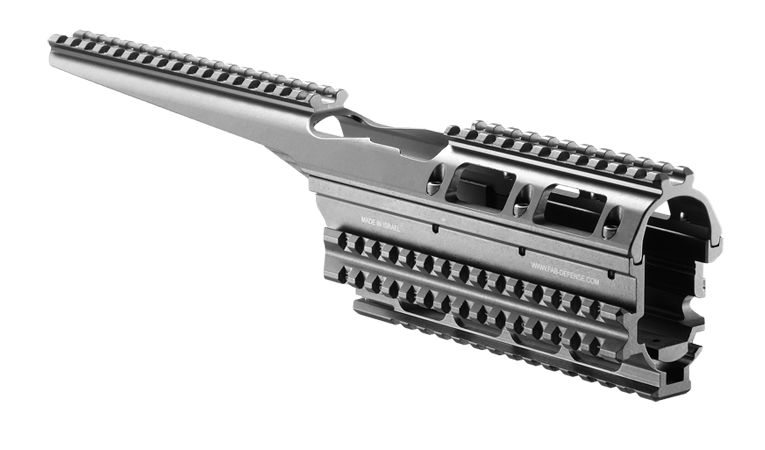Garde-Main Tactique Aluminium FAB Defense 4 Rails Picatinny pour AK47