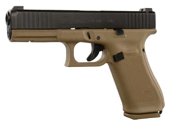 Pistolet GLOCK 17 Gen5 FR Coyote calibre 9x19