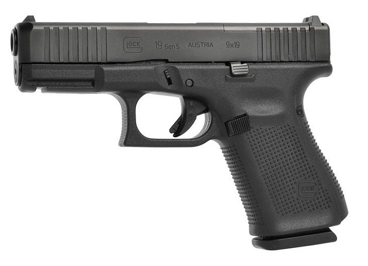 Pistolet GLOCK 19 MOS Gen5 FS calibre 9x19 – Optic Ready