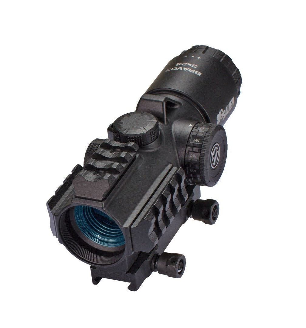 Lunette prismatique SIG SAUER BRAVO 3 3x24 Horseshoe Dot .300 Blackout