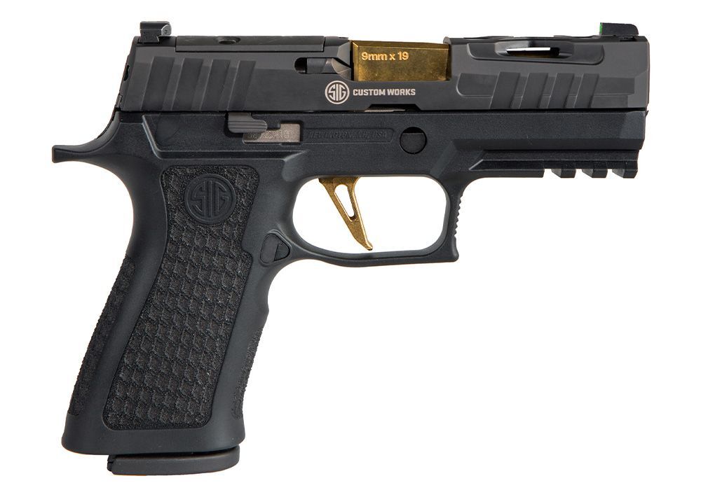 Pistolet SIG SAUER P320 X Compact Spectre Gold cal.9x19 – Optic Ready – 17 coups