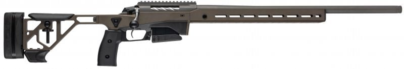 Carabine à verrou TIKKA T3X ACE TARGET Cerakote Tungsten .308 Winchester 60 cm 10 coups canon lourd fileté 5/8x24