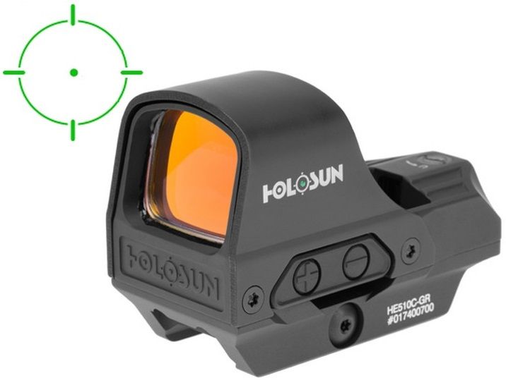 Point Rouge HOLOSUN HE510C Elite Vert Multi-Réticule
