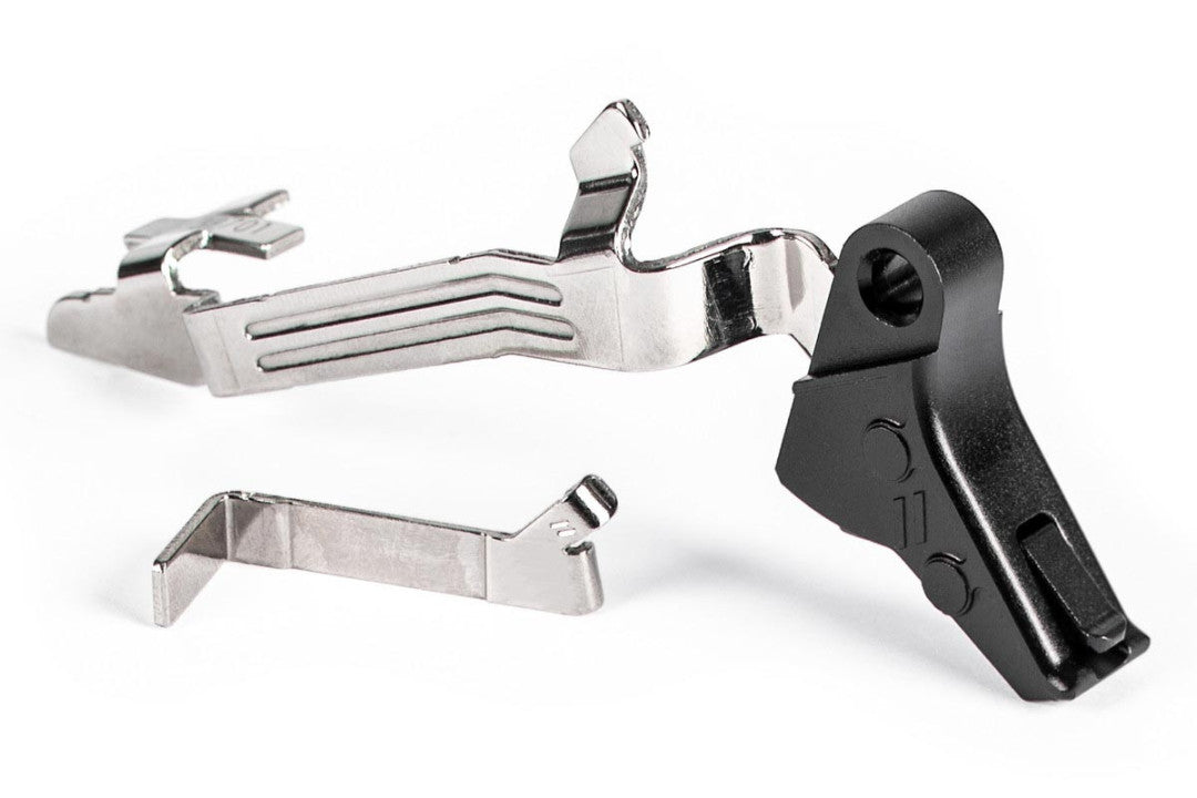 Détente Match ZEV Technologies PRO Flat Face BAR KIT pour Glock Gen 5 Noire